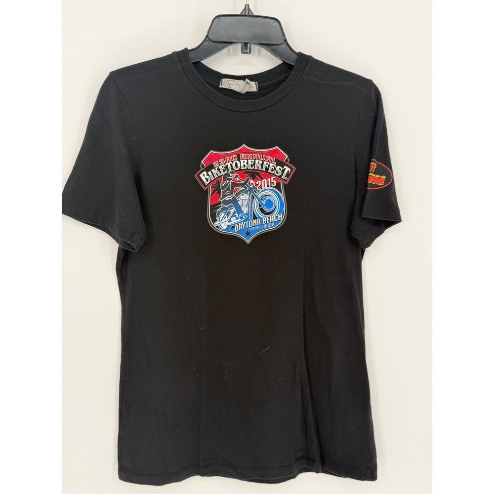 Hot Leathers 23rd Annual Biketoberfest Daytona Beach 2015 Motorcycle Rider Large - Picture 1 of 5